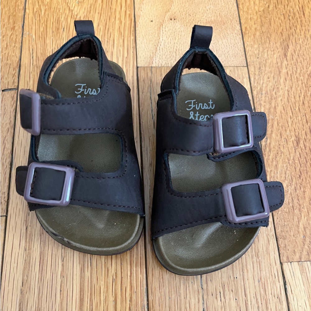 First Steps Sandals Size‎ 3 Toddler EUC